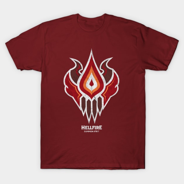 Final Fantasy Ifrit T-Shirt by nei1b